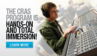 Open House - Your career in audio is only 12 months away - click here.